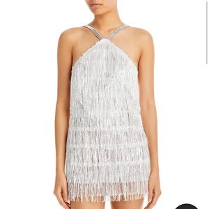 Bronx and Banco - Isle Sequin Fringe Mini Dress